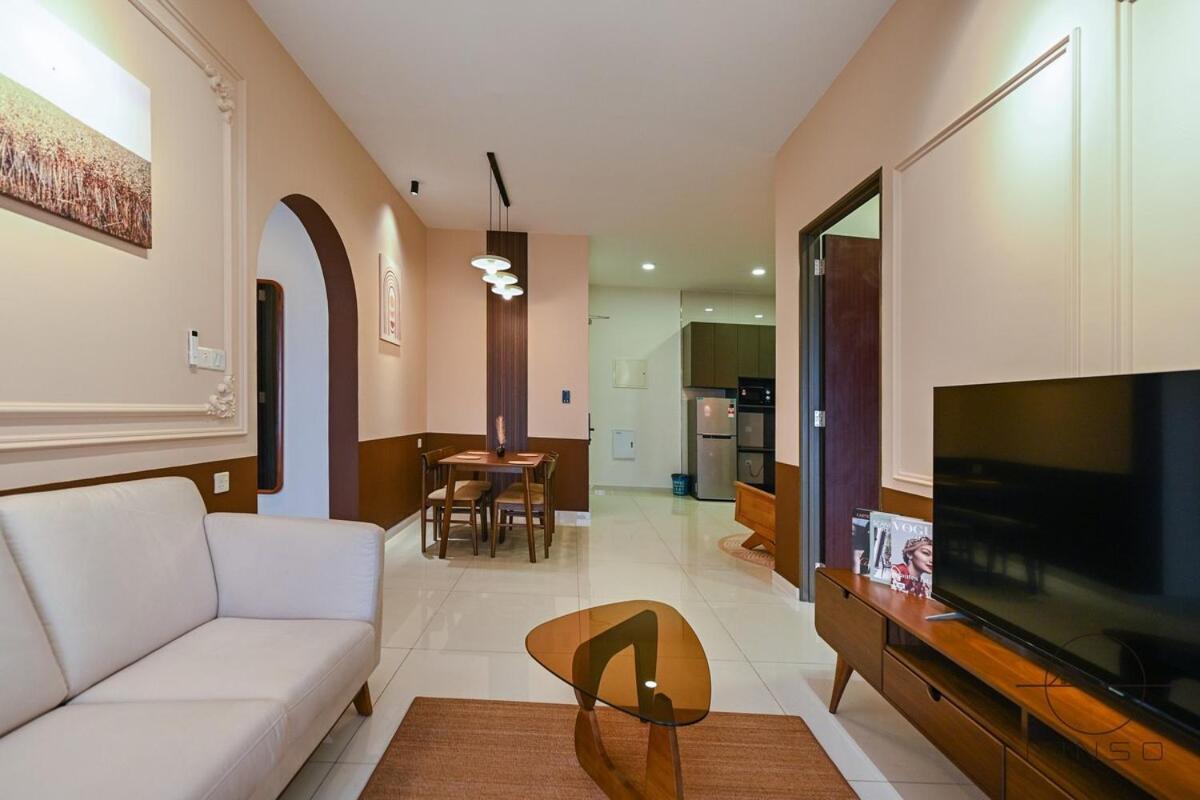 Kingsbay B #5Pax #Vintagewood #Highfloor Apartment Johor Bahru Exterior photo
